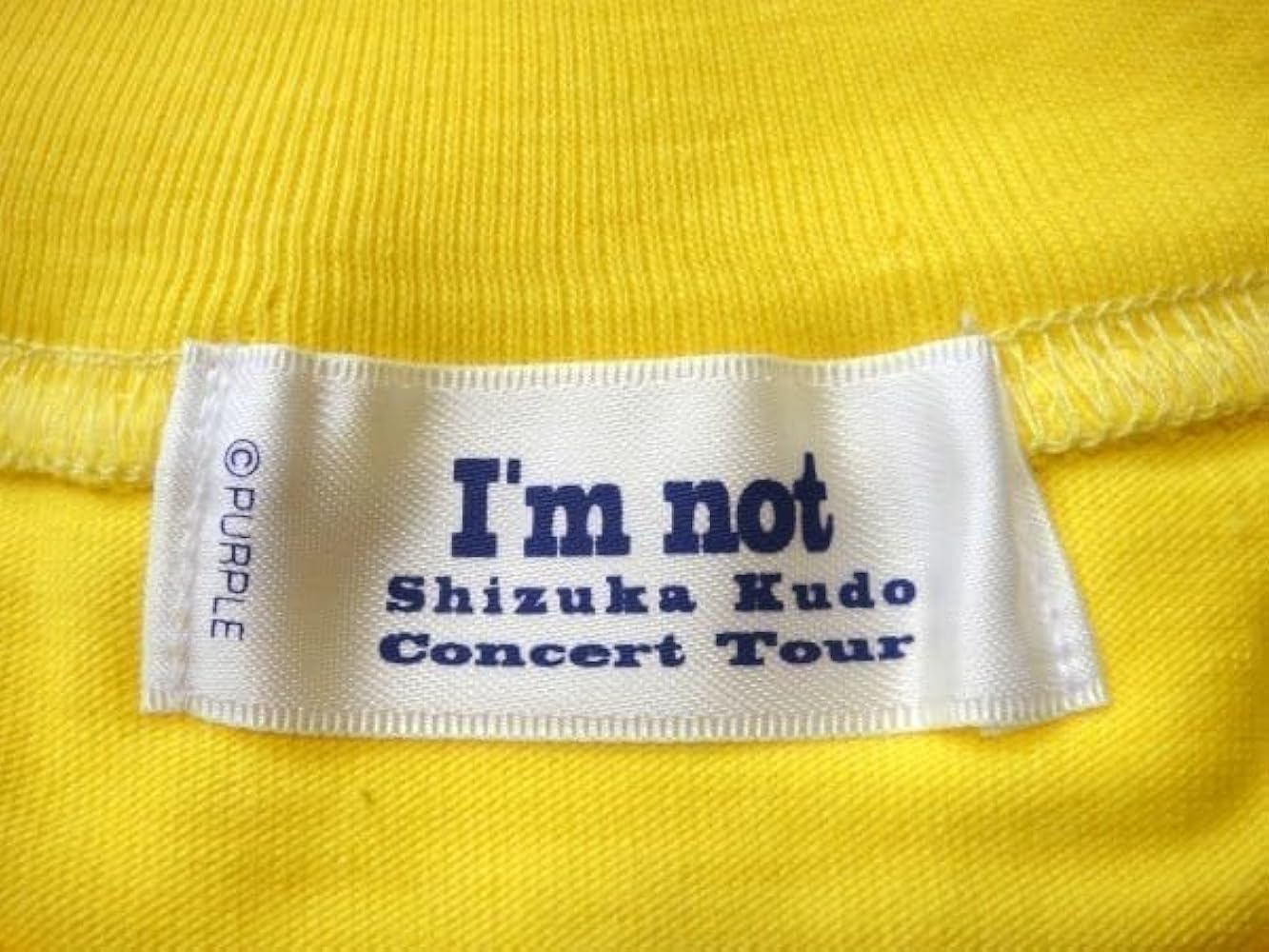 Amazon.co.jp: 工藤静香 デザイン Tシャツ ツアーグッズ : ホビー